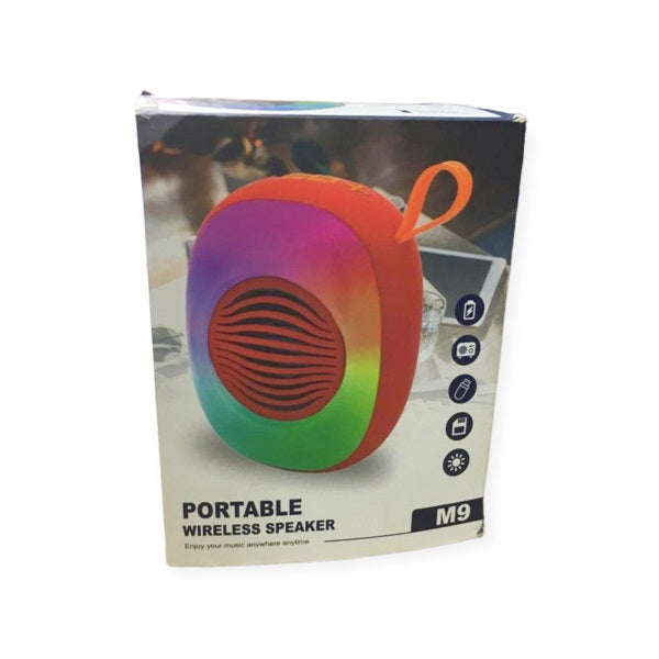 M9 Portable Bluetooth RGB Mini Speaker 1200mah 5W