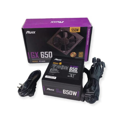 XF0682 RUIX GX650 Gaming Power Supply 550W