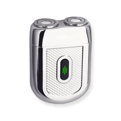 Aerbes AB-J428 USB Rechargeable Portable Rotary Double-head Hair Shaver