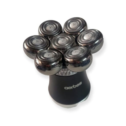 Aerbes AB-J426 Rechargeable, Portable,Wireless 7Heads Shaver