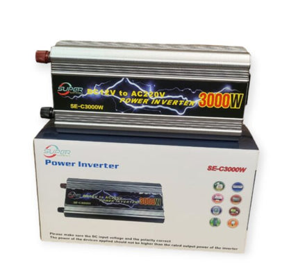 SE-C3000W Power Inverter 12V DC To 220V AC 3000W