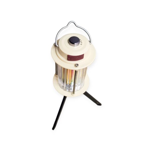 FA-6611-1 USB Rechargeable Stepless Dimmable Camping Light With Stand White Light