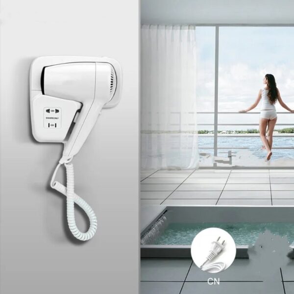 Wolulu 1200W Wall Mounted Hair  Dryer