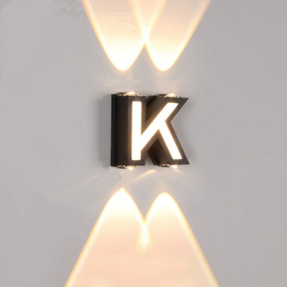 7W 4 LED K Shaped Light 3000k