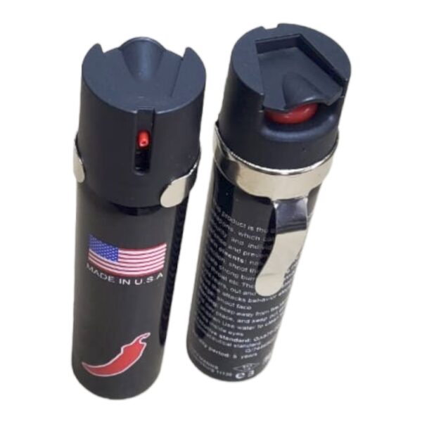 FA-110 Tear Gas Pepper Spray 110ml With Metal Belt Clip