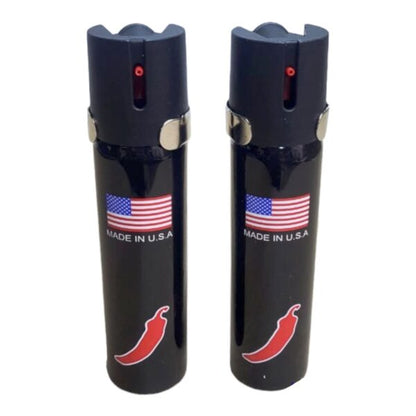 FA-110 Tear Gas Pepper Spray 110ml With Metal Belt Clip