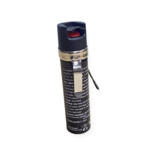 FA-110 Tear Gas Pepper Spray 110ml With Metal Belt Clip