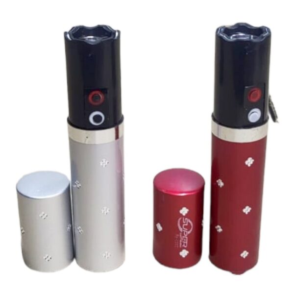 FA-1202 Mini Lipstick Self-Defensive Flashlight With Tazer