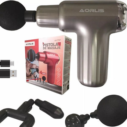 Aorlis AO-77941 Massage Gun 4 In 1
