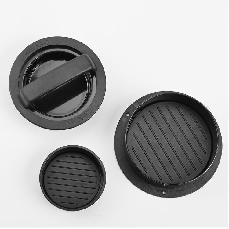 Press Burger 3 in 1 Burger Patty Maker Plastic Manual Stuffed Burger Press