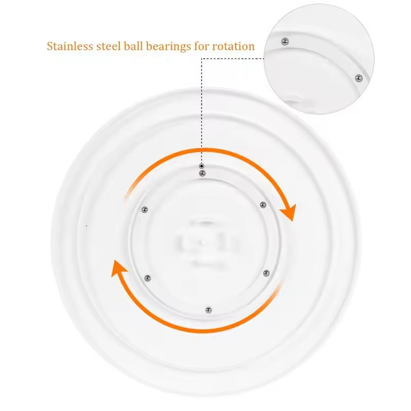Cake Turntable Anti-skid Plastic Decorating Rotating Table Pastries Cake Decoration DIY Baking Tools Revolving Cake Stand