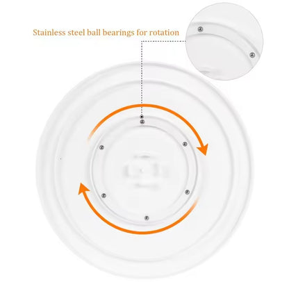 Cake Turntable Anti-skid Plastic Decorating Rotating Table Pastries Cake Decoration DIY Baking Tools Revolving Cake Stand