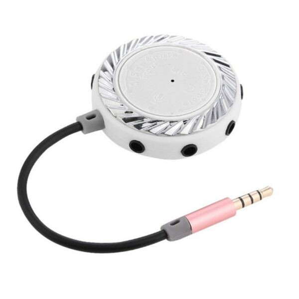 3.5mm 8 In 1 Couples Audio line Earbud Headphone Earphone Splitter