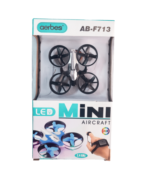 AB-F713 6 Axis Gyro Stabilizer Mini LED Aircraft
