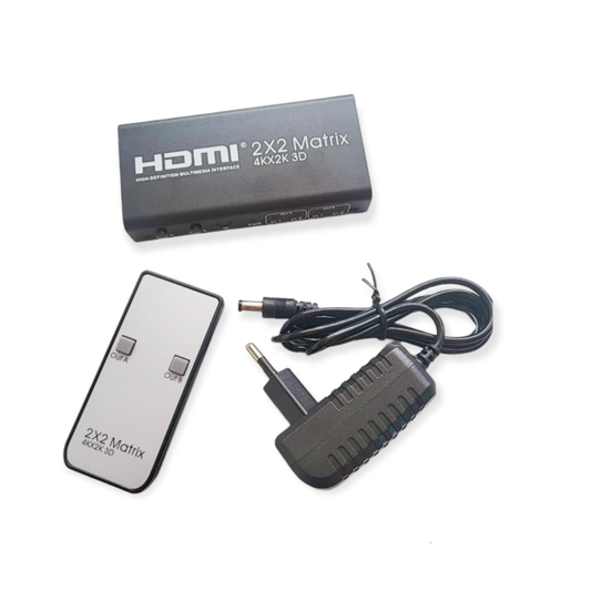 XF0004 4K HDMI Matrix 2×2 Switch
