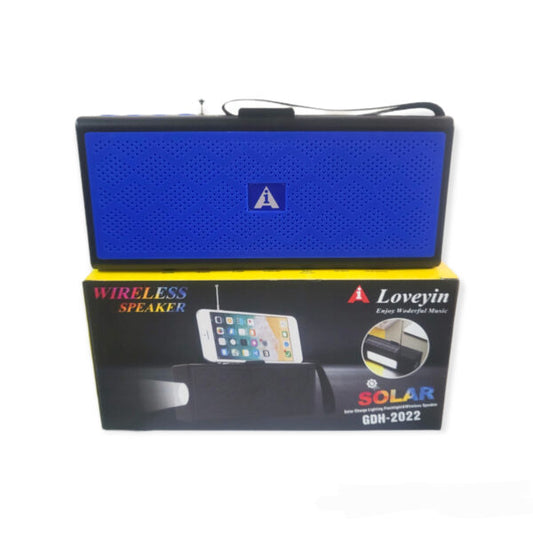 FA-GDH2022 Loveyin Wireless Solar Powered Music Speaker with Light