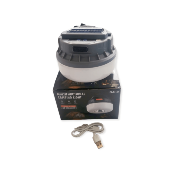 FA-D41-2 Solar Powered LED Camping 3 Modes Portable Outdoor Light