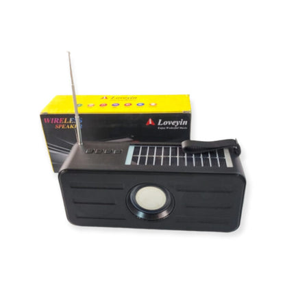 FA-AI1315 Loveyin Solar Powered Bluetooth Music Speaker with Light