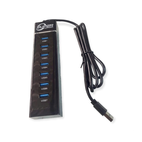 SE-H303 7 Port USB 3.0 Type C Hub 120cm