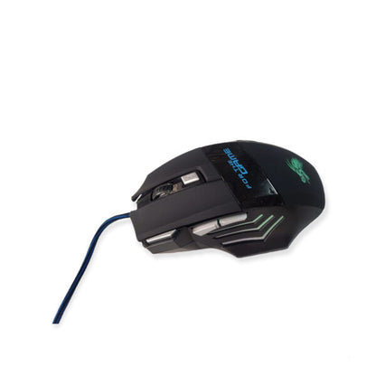 JG1300 4 in 1 Gaming RGB Piece Set Wired Back-Light Keyboard