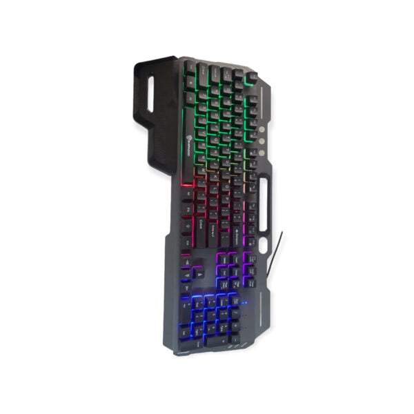 JG1300 4 in 1 Gaming RGB Piece Set Wired Back-Light Keyboard