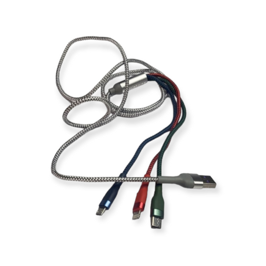 Aerbes AB-S816 Cable Creation 3 In 1 Charging Data Cable