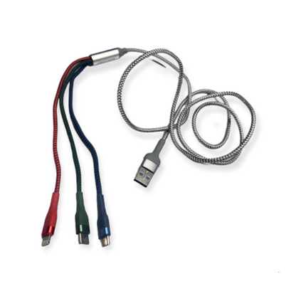 Aerbes AB-S816 Cable Creation 3 In 1 Charging Data Cable