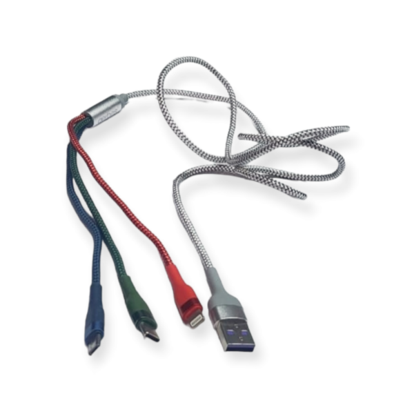 Aerbes AB-S816 Cable Creation 3 In 1 Charging Data Cable