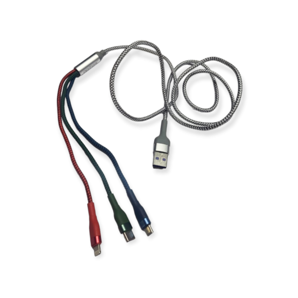 Aerbes AB-S816 Cable Creation 3 In 1 Charging Data Cable