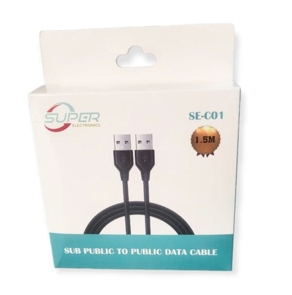 SE-C01 USB Male To USB Male Data Cable 1.5M