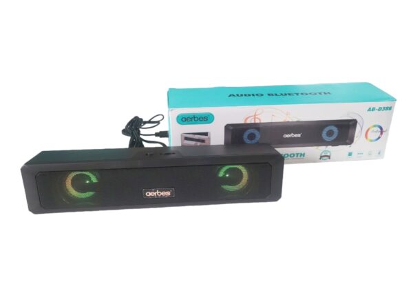 Aerbes AB-D386 Audio USB RGB Speaker
