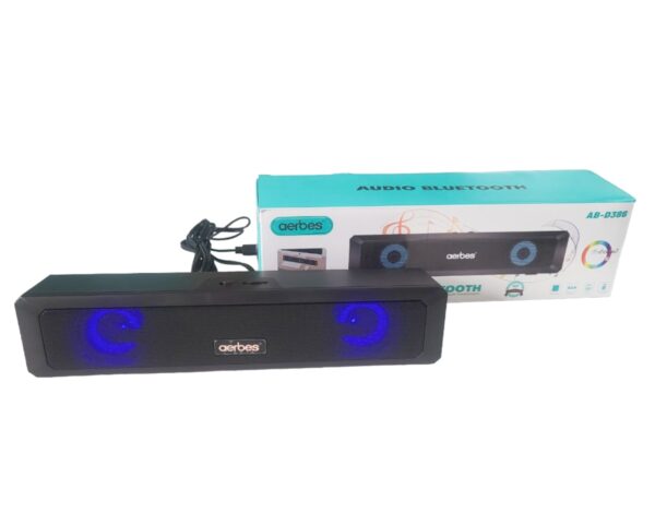 Aerbes AB-D386 Audio USB RGB Speaker