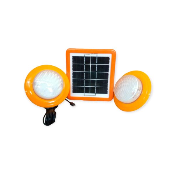 FA-072 Solar Powered Double Hanging Tent Light 3 Lighting Modes