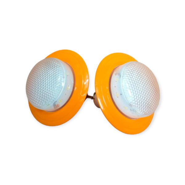 FA-072 Solar Powered Double Hanging Tent Light 3 Lighting Modes