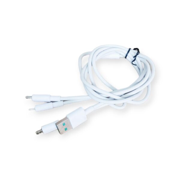 Treqa CA-841 3 In 1USB Cable 5A 1.2M