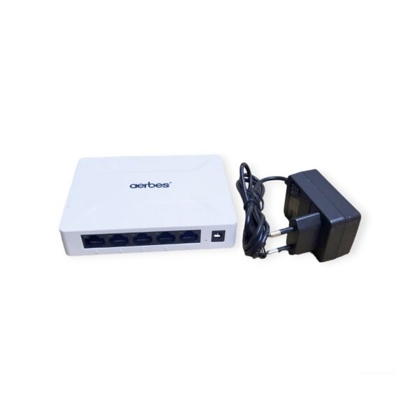 Aerbes AB-JH02 Ethernet Desktop Switch 5 Port