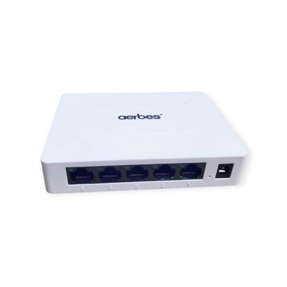 Aerbes AB-JH02 Ethernet Desktop Switch 5 Port