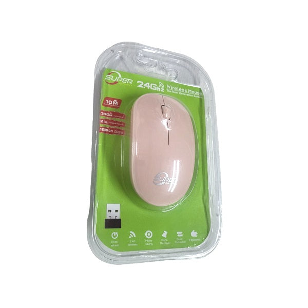 SE-M18 USB 2.4Ghz Wireless Mouse 1600Dpi Professional Sensor