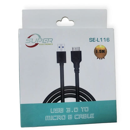 SE-L116 USB 3.0 To Hard Drive Cable Micro B