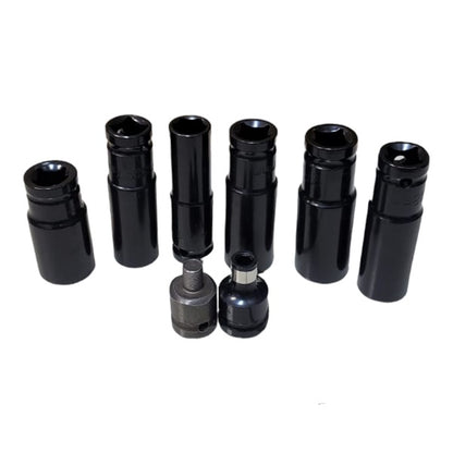 Electric Cordless Impact Wrench With  Two Batteries 25V 15000Mah