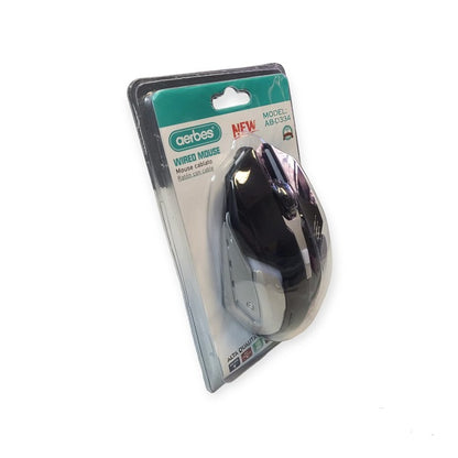 Aerbes AB-D334 RGB LED Wired USB Mouse