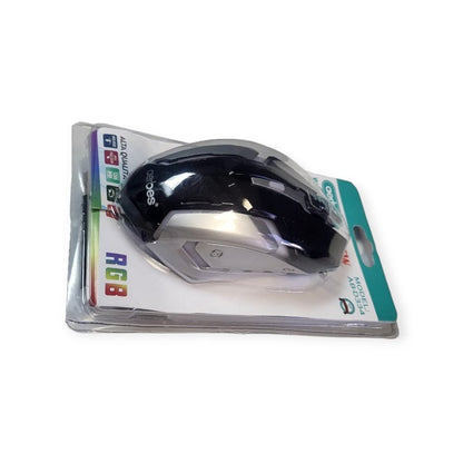 Aerbes AB-D334 RGB LED Wired USB Mouse