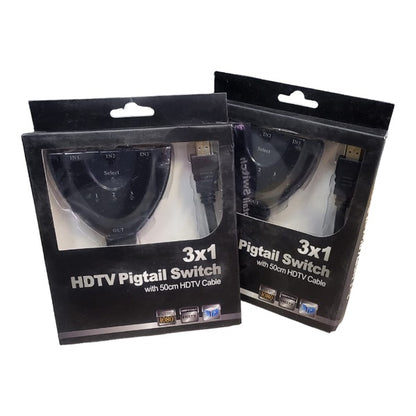 SE-LH3*1 HDMI Switch 1080P 3-in-1 Switcher