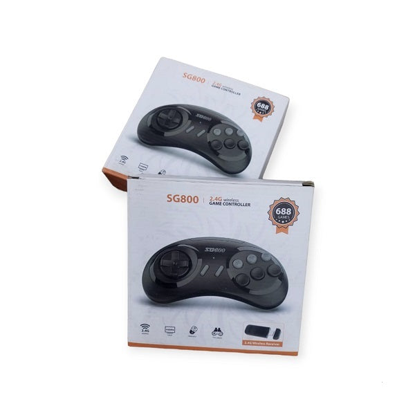 SG800 Wireless Gamepad Controller For Sega Genesis Built-in 1500+ Games HDMI-Compatible TV Game