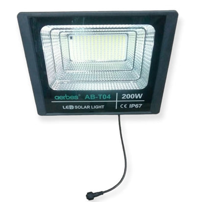 Aerbes AB-T04 LED Solar Powered Floodlight With Remote Control 200W