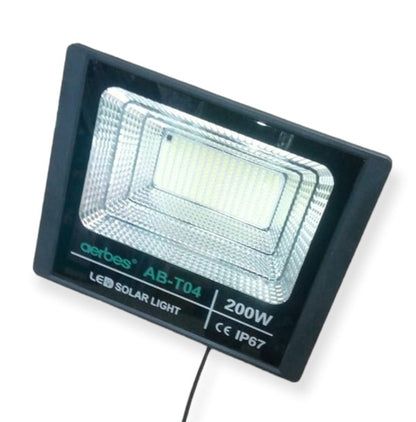 Aerbes AB-T04 LED Solar Powered Floodlight With Remote Control 200W