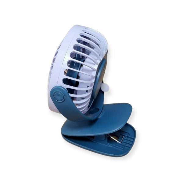 Aerbes AB-FS19 Rechargeable 360° Rotation Mini Fan With 800Mah Battery