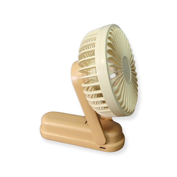 Aerbes AB-FS20 Folding Mini Rechargeable Fan 3 Levels Speed 800Mah