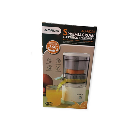 Aorlis AO-78224 Rechargeable Citrus Juicer Machine