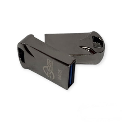 32GB Metal USB Flash Drive Mini Pocket Size